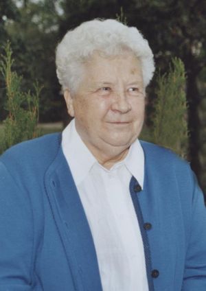 Portrait von Leopoldine Sauerschnig